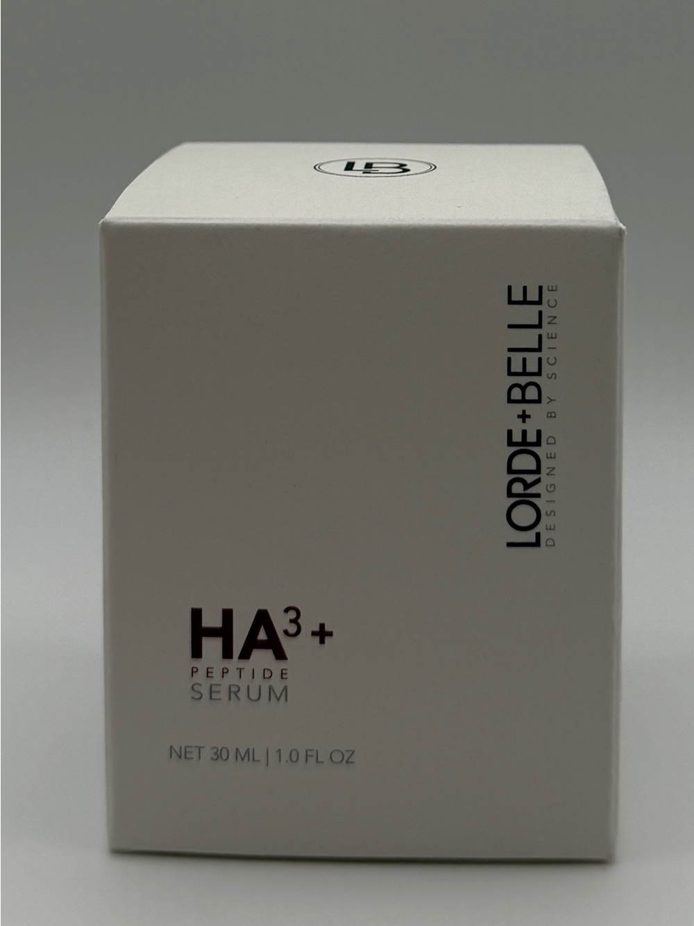 Lorde + Belle HA3+ Peptide Serum — White